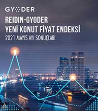  GYODER, Yeni Konut Fiyat Endeksi'nin Mayıs 2021 Raporu'nu açıkladı.