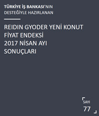  REIDIN-GYODER Yeni Konut Fiyat Endeksi 2017 Nisan Ayı Sonuçları 