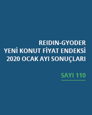  GYODER, Yeni Konut Fiyat Endeksi'nin Ocak 2020 Raporu'nu açıkladı.