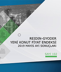  GYODER, Yeni Konut Fiyat Endeksi'nin Mayıs 2019 Raporu'nu açıkladı. 