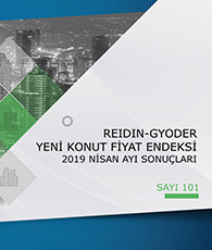  GYODER, Yeni Konut Fiyat Endeksi'nin Nisan 2019 Raporu'nu açıkladı. 