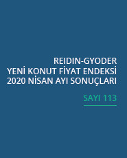  GYODER, Yeni Konut Fiyat Endeksi'nin Nisan 2020 Raporu'nu açıkladı.